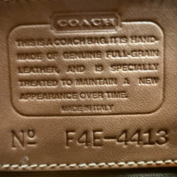 Vintage Coach Madison Gracie Bag 4413 Maple - Picture 16 of 16